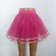 TUTU FUCSIA CU DANTELA