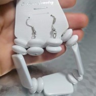 SET BRATARA CU CERCEI ALB