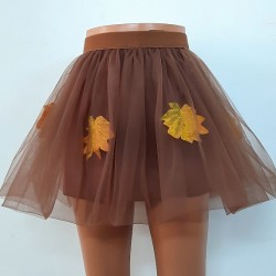 TUTU MARON CU FRUNZE TOAMNA 2