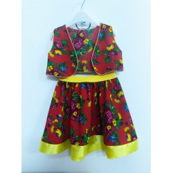 COMPLEU  VESTA+FUSTA ROSU