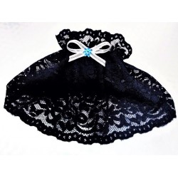 MANSETA DECOR POZE DANTELA  BLEUMARIN