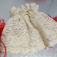 MANSETE DECOR POZE DANTELA CREM