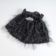 MANSETA DECOR POZE NEGRU CU FIRE LAME