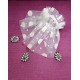 MANSETA DECOR POZE ALBA CU BULINE MARI SI MICI IVORY