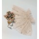 MANSETA DECOR POZE CREM CU PERLE CREM MANSETA DECOR POZE CREM CU PERLE CREM