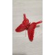 DECOR POZE FLUTURE ROSU DECOR POZE FLUTURE ROSU
