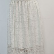 FUSTA DAMA DIN DANTELA IVORY