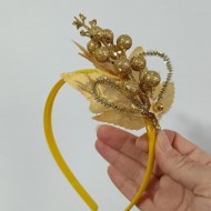 BENTITA AURIE CU FRUNZA SI CRENGUTA CU BILUTE AURII