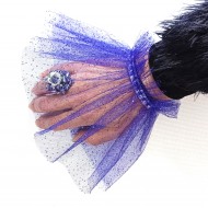 MANSETA DECOR POZE MOV CU SCLIPICI