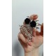 DECOR POZE INEL FLUTURE CU TRANDAFIRI NEGRI DECOR POZE INEL FLUTURE CU TRANDAFIRI NEGRI