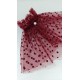 MANSETA DECOR POZE BORDO CU BULINE MICI MANSETA DECOR POZE BORDO CU BULINE MICI