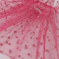 MANSETA DECOR POZE ROZ-BOMBON CU BULINE MICI