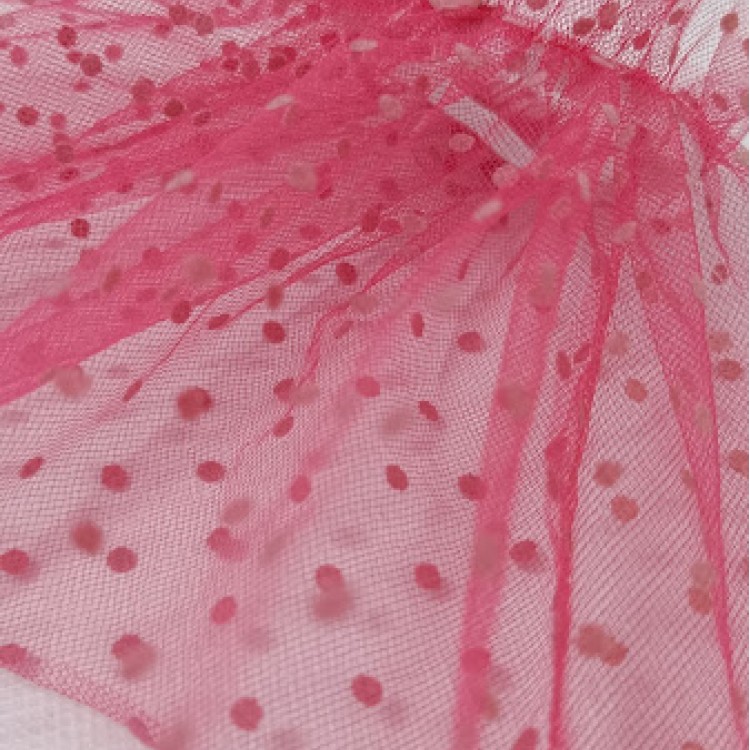 MANSETA DECOR POZE ROZ-BOMBON CU BULINE MICI