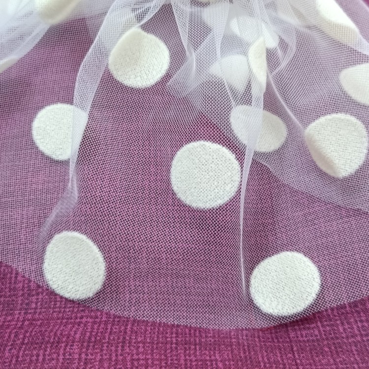 MANSETA DECOR POZE ALBA CU BULINE MARI IVORY