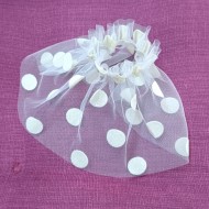 MANSETA DECOR POZE ALBA CU BULINE MARI IVORY