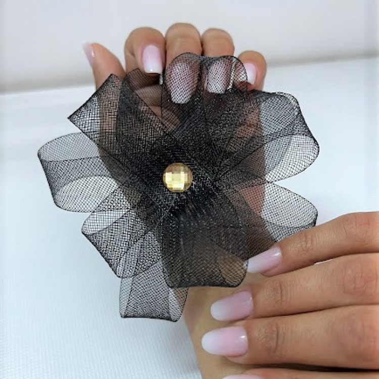 DECOR POZE FLOARE NEAGRA